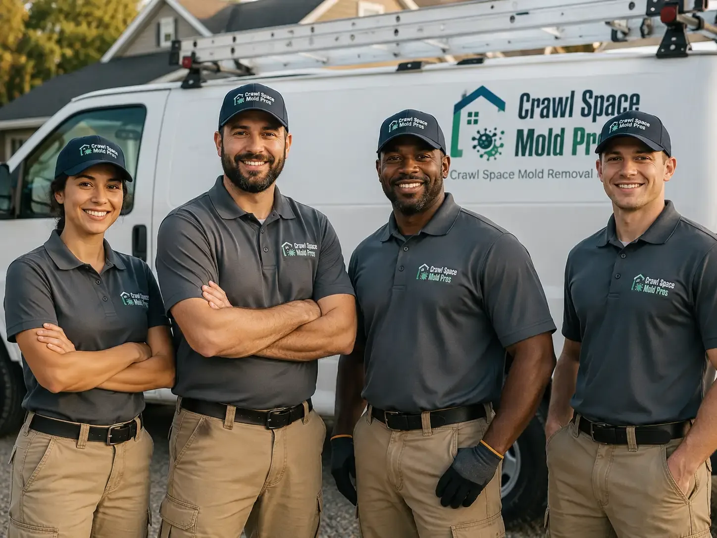 Crawl Space Mold Removal company in Larwill, IN
